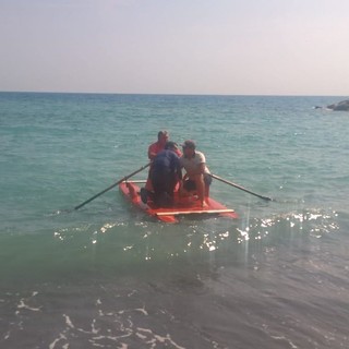 Le immagini dalla spiaggia del Pilone