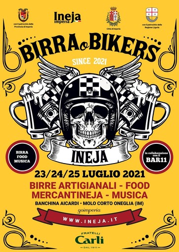Imperia: al via oggi la prima edizione di “Birra o Bikers” organizzato dal Comitato San Giovanni