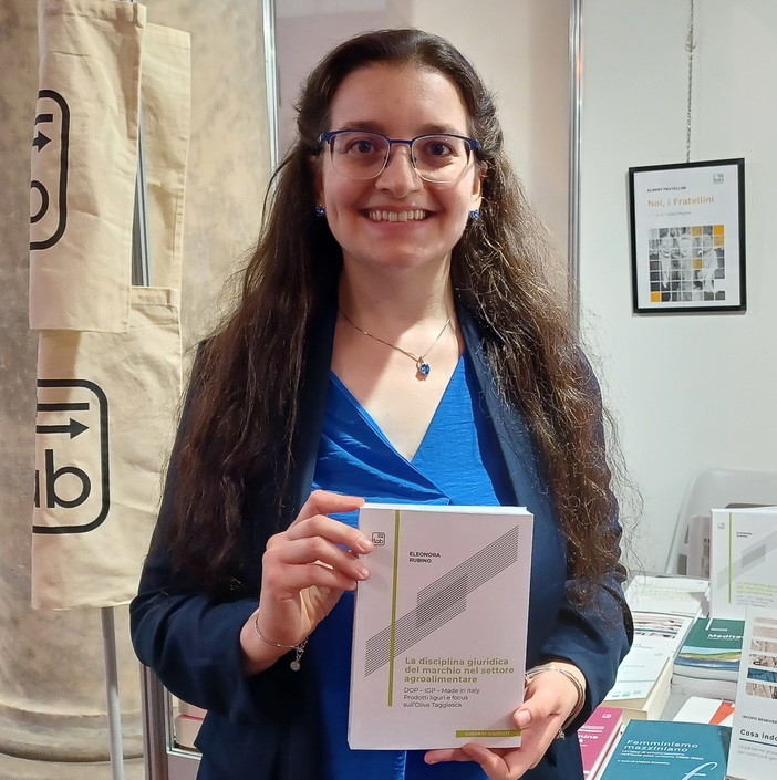 L'imperiese Eleonora Rubino a Genova: ha partecipato al 'Book Pride' di Palazzo Ducale