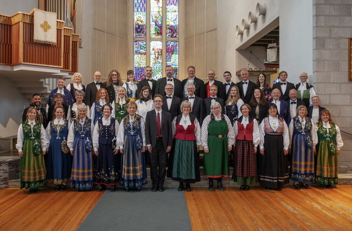 Imperia: concerto del coro della Cattedrale norvegese di Bodro in San Maurizio a Porto