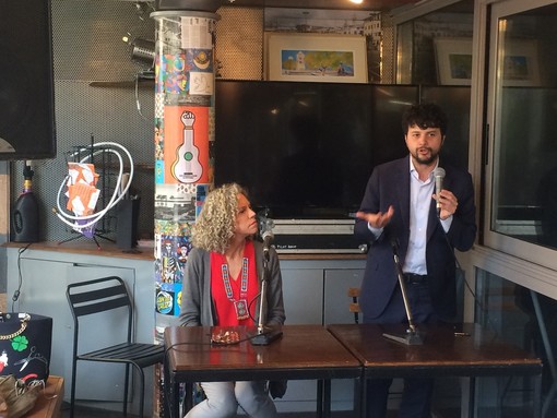 Monica Cirinnà e Brando Benifei Monica Cirinnà e Brando Benifei