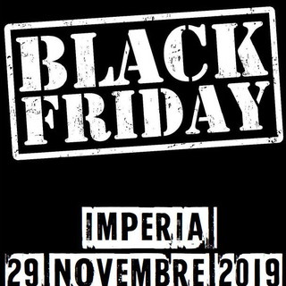 Imperia: domani il 'Black friday' dei commercianti imperiesi, quarta edizione di un momento unico di shopping