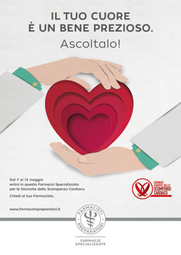 Dal 7 al 12 maggio controllo gratuito della pressione arteriosa nella rete delle Farmacie Specializzate