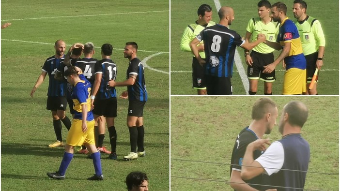 Calcio, Polisena-show al 'Ciccione': l'Imperia travolge la Voltrese per 6-2 Calcio, Polisena-show al 'Ciccione': l'Imperia travolge la Voltrese per 6-2