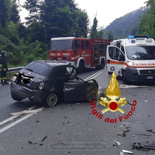 Incidente mortale sul Colle di Nava: schianto tra auto e camion, muore il 64enne alla guida della vettura
