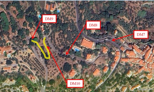 Diano Gorleri: strada Savoia chiusa al traffico per lavori di palificazione e messa in sicurezza