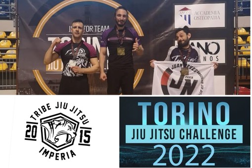 JiuJitsu, gli imperiesi della Tribe tornano dalla 'Torino Challenge' con quattro importanti medaglie e due esordi assoluti sui tatami