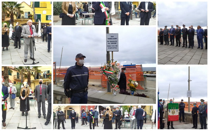 Imperia: uno scalo di Borgo Foce intitolato a Emanuele Aicardi morto in guerra a soli 19 anni (Foto e Video)