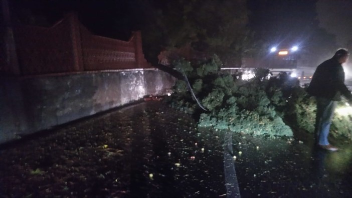 Le immagini del maltempo in provincia Le immagini del maltempo in provincia