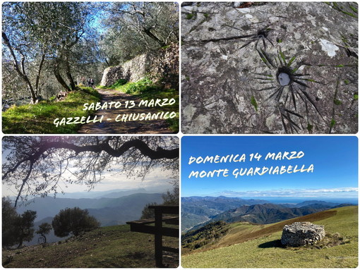 Questo fine settimana, 4 escursioni proposte dalle guide ambientali escursionistiche di Ponente Experience Questo fine settimana, 4 escursioni proposte dalle guide ambientali escursionistiche di Ponente Experience