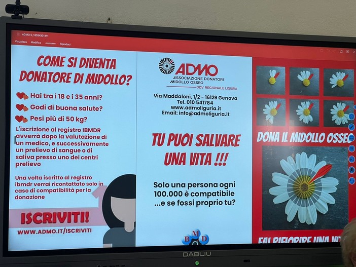 Imperia: consegnata al Liceo Viesseux la borsa di di studio Admo 2023 ad Angela Maria Martinelli (Foto)