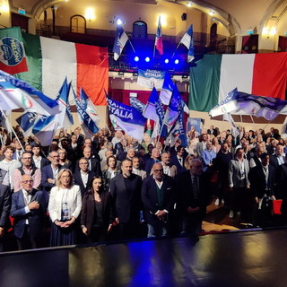 Convention di Fratelli d'Italia a Sanremo per un anno di governo ma anche il via alla campagna elettorale (Foto e Video)