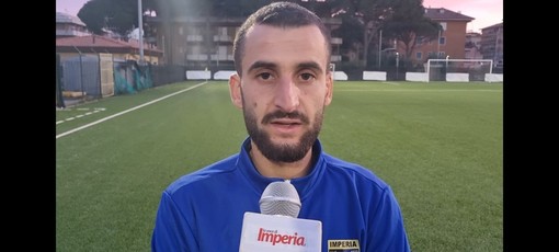 Calcio. Imperia, un altro gol per Filippo Scalzi: "Siamo una squadra costruita per dare fastidio a tutti" (Video)