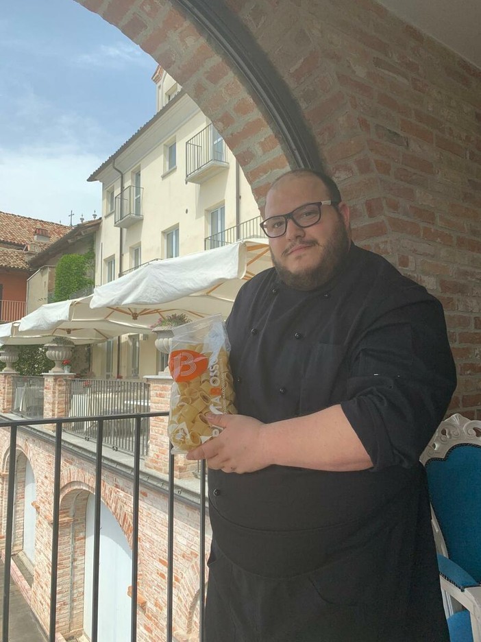 Chef Carmine D'Antonio, collaboratore di Pasta Bossolasco.