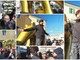 #Sanremo2019: Valerio Staffelli irrompe in città con il suo tapiro gigante da consegnare a Claudio Baglioni (Foto e Video)