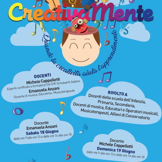 San Bartolomeo al Mare: a giugno corso di formazione rivolto a docenti dal titolo 'CreativaMente' San Bartolomeo al Mare: a giugno corso di formazione rivolto a docenti dal titolo 'CreativaMente'