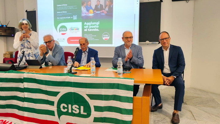 Convegno della Cisl al Polo universitario, ecco come cambia il lavoro in provincia di Imperia (foto e video)