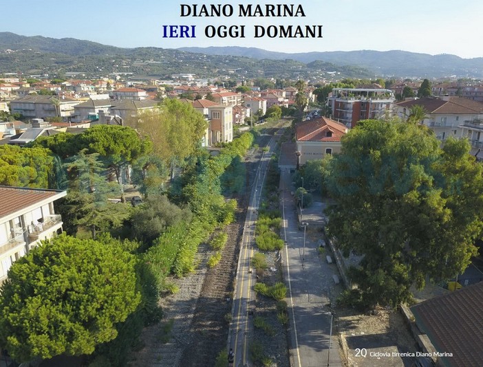 Diano Marina, la Ciclovia Tirrenica procede secondo i piani. Il sindaco Za: "È il progetto più significativo del XXI secolo per il nostro territorio"