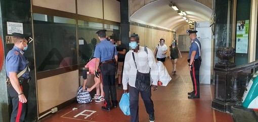 Rapina sul treno Ventimiglia-Savona: 38enne torinese arrestato dai Carabinieri ad Andora (Foto)