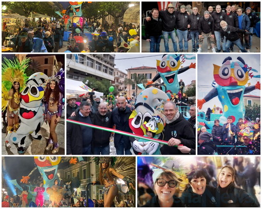 Diano Marina: al via la settimana del 'Carnevale Dianese': taglio del nastro di 'Sciaratto' (Foto) Diano Marina: al via la settimana del 'Carnevale Dianese': taglio del nastro di 'Sciaratto' (Foto)