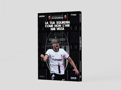VR Tourism e Ascoli Calcio lanciano il primo cofanetto di realtà virtuale immersiva VR Tourism e Ascoli Calcio lanciano il primo cofanetto di realtà virtuale immersiva