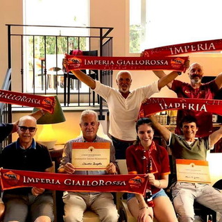 Imperia: il tifoso giallorosso Claudio Scajola ha seguito ieri il derby al 'Roma Club Francesco Totti' (Foto)