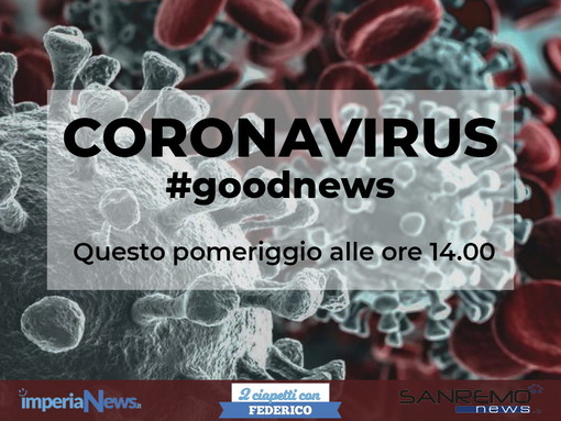 Speciale Coronavirus: oggi “2 ciapetti con Federico” in onda alle ore 14 con le #goodnews