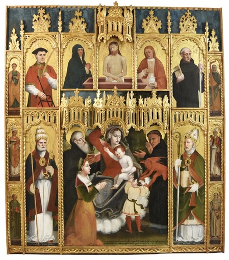 Tavole, terminato il restauro della “Madonna del Soccorso” Tavole, terminato il restauro della “Madonna del Soccorso”