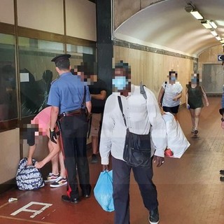 Rapina sul treno Ventimiglia-Savona: 38enne torinese arrestato dai Carabinieri ad Andora (Foto)