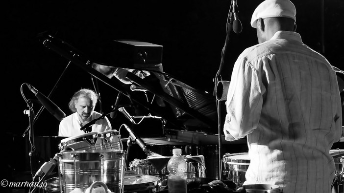 Concerto di Stefano Bollani in piazza dei Corallini a Cervo