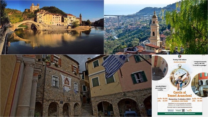 Caccia ai Tesori Arancioni, l’iniziativa del Touring Club Italiano torna in tre borghi della provincia di Imperia Caccia ai Tesori Arancioni, l’iniziativa del Touring Club Italiano torna in tre borghi della provincia di Imperia