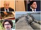 Maltempo: il Ministro Danilo Toninelli dopo i danni da piogge e mareggiata &quot;Serve un commissario per l'emergenza in Liguria&quot;