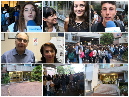 Imperia: suona la campanella dopo tre mesi di vacanza tra speranze e prime preoccupazioni (Foto e video) Imperia: suona la campanella dopo tre mesi di vacanza tra speranze e prime preoccupazioni (Foto e video)