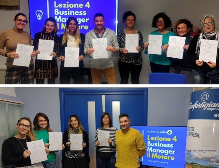 Corso social di Confartigianato: consegnati gli attestati e annunciate le novità della prossima edizione Corso social di Confartigianato: consegnati gli attestati e annunciate le novità della prossima edizione