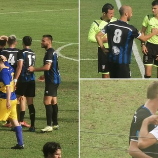 Calcio, Polisena-show al 'Ciccione': l'Imperia travolge la Voltrese per 6-2 Calcio, Polisena-show al 'Ciccione': l'Imperia travolge la Voltrese per 6-2