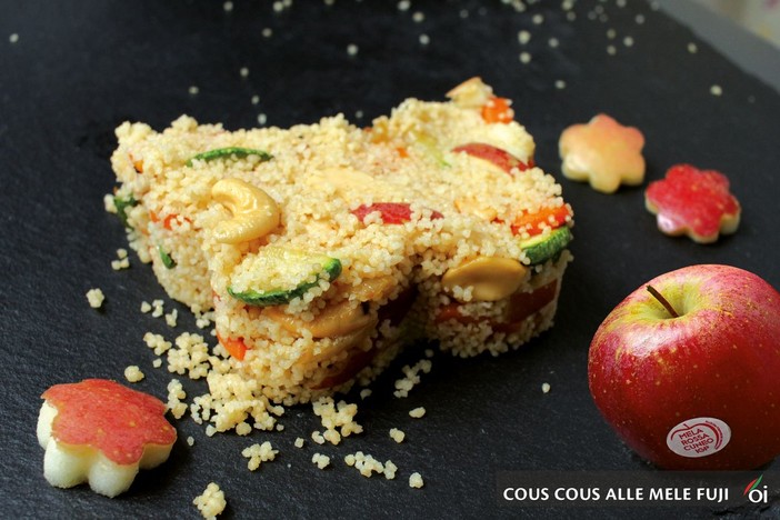 MercoledìVeg: oggi prepariamo il delizioso cous cous alle mele Fuji con la mela rossa Cuneo IGP