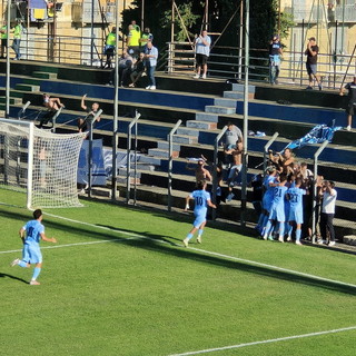 Calcio, Coppa Italia: la Sanremese passa al 'Ciccione' 2-1, decisiva la doppietta di Diego Vita (Foto)
