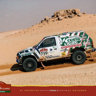 Automobilismo: terza tappa da protagonista per il dianese Luciano Carcheri alla 'Dakar Classic 2022'