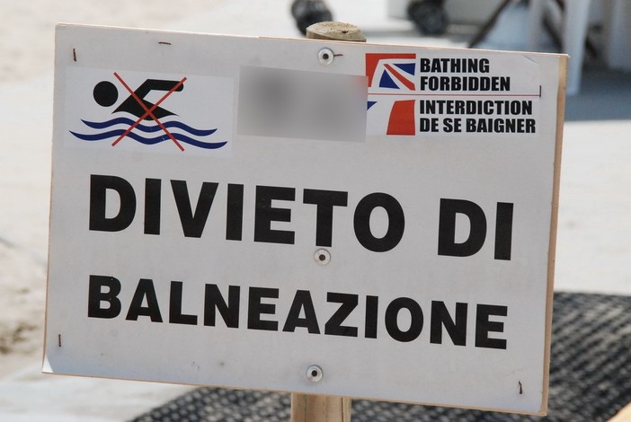 Spiaggia chiusa al Prino: scatta il divieto di balneazione