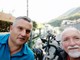 Prima tappa a Bolzano per Giampiero De Zanet nel suo viaggio promozionale in bicicletta per il Parco Alpi Liguri