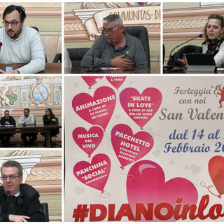 Diano Marina si apre agli innamorati con #DIANOinlove, quattro giorni a tema dedicati alla festa di San Valentino (Foto e video)