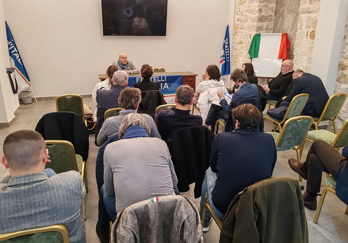 Primo direttivo provinciale di Fratelli d'Italia dopo l'elezione di Gianni Berrino: mirino sulle elezioni Primo direttivo provinciale di Fratelli d'Italia dopo l'elezione di Gianni Berrino: mirino sulle elezioni