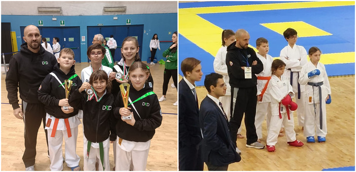 Karate, i giovani atleti del DKD di Diano Marina protagonisti a Torino