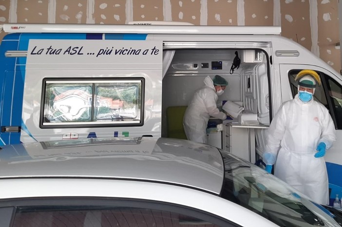 Tamponi in ‘Drive through’ nell’Asl 1 Imperiese, da inizio attività convocati oltre 600 cittadini Tamponi in ‘Drive through’ nell’Asl 1 Imperiese, da inizio attività convocati oltre 600 cittadini