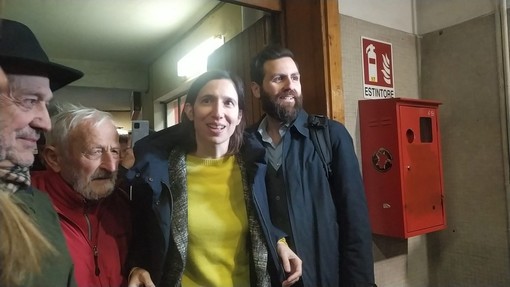 Elly Schlein e Simone D'Angelo Elly Schlein e Simone D'Angelo