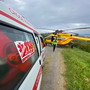 Incidente motociclistico a Borghetto d'Arroscia: 61enne elitrasportato al Santa Corona