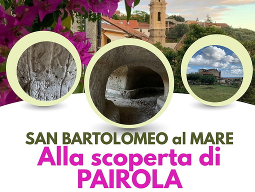 San Bartolomeo al Mare: sabato prossimo escursione a Pairola, alla scoperta dei rifugi antiaerei in tufo San Bartolomeo al Mare: sabato prossimo escursione a Pairola, alla scoperta dei rifugi antiaerei in tufo