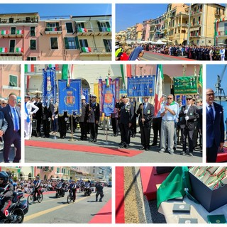 Festa della Repubblica a Imperia, cerimonie in piazza della Vittoria e in calata Cuneo (foto e video) Festa della Repubblica a Imperia, cerimonie in piazza della Vittoria e in calata Cuneo (foto e video)
