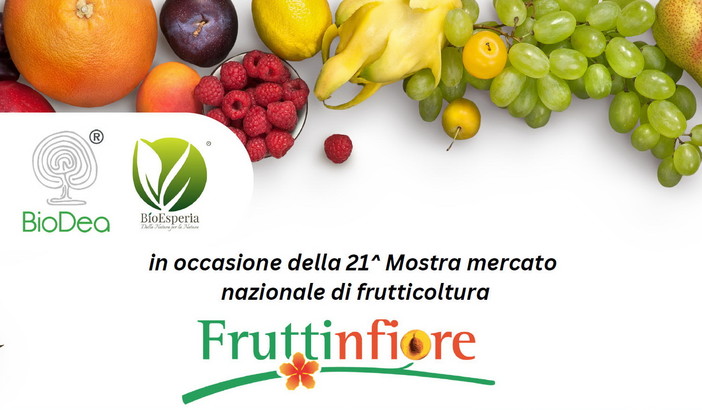 Dalla provincia di Cuneo: 'Fruttinfiore', sabato prossimo il workshop 'BioDea' a Lagnasco