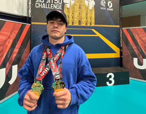 Arti Marziali, Fabrizio Frea dell’Infinity Jiu Jitsu conquista due ori al BJJ Challenge di Milano